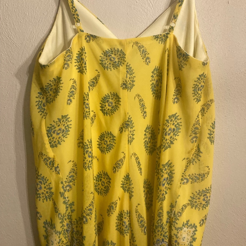As U Wish- Yellow Floral Dress - Picture 5 of 5